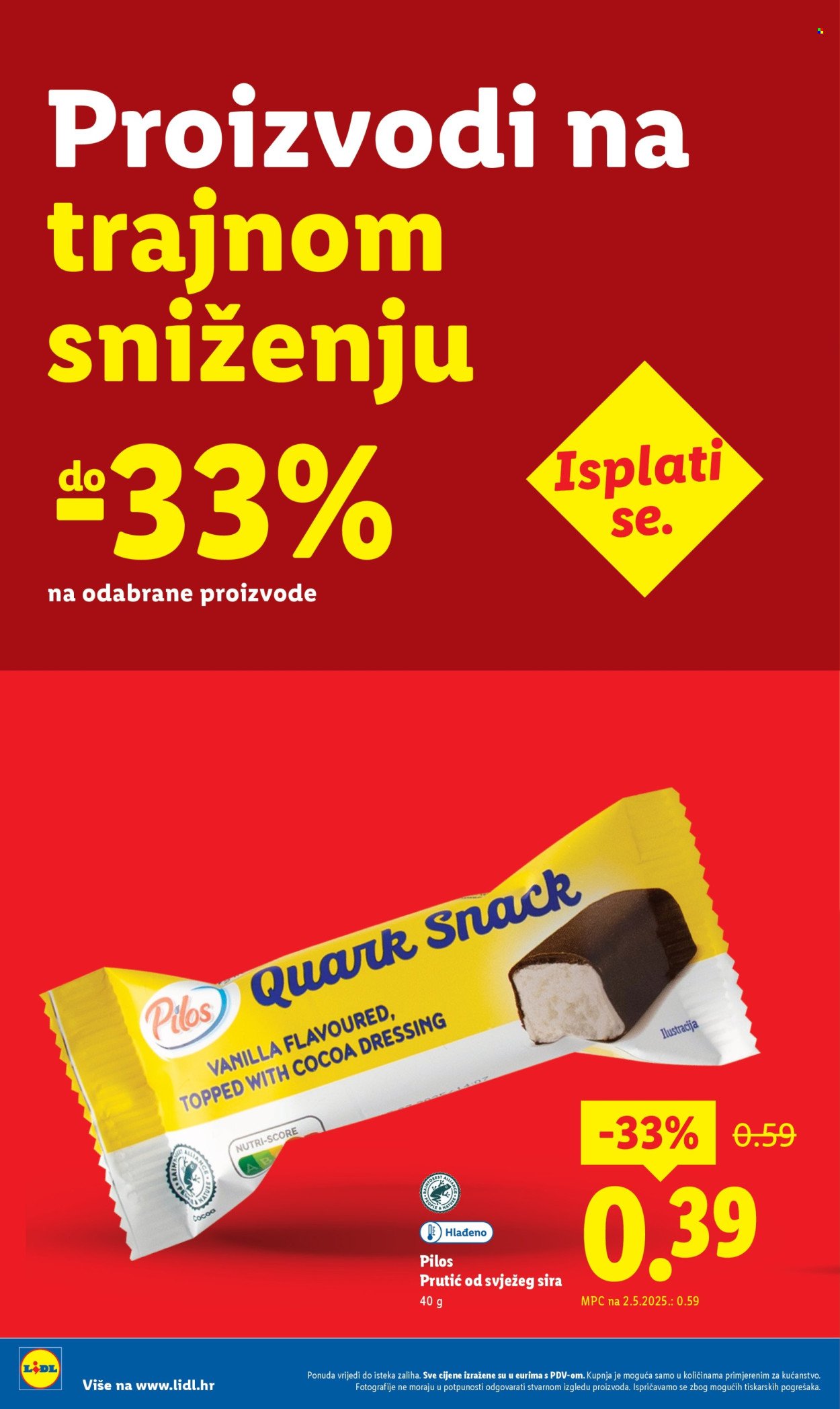 LIDL katalog - Nastavljamo trajno snižavati cijene