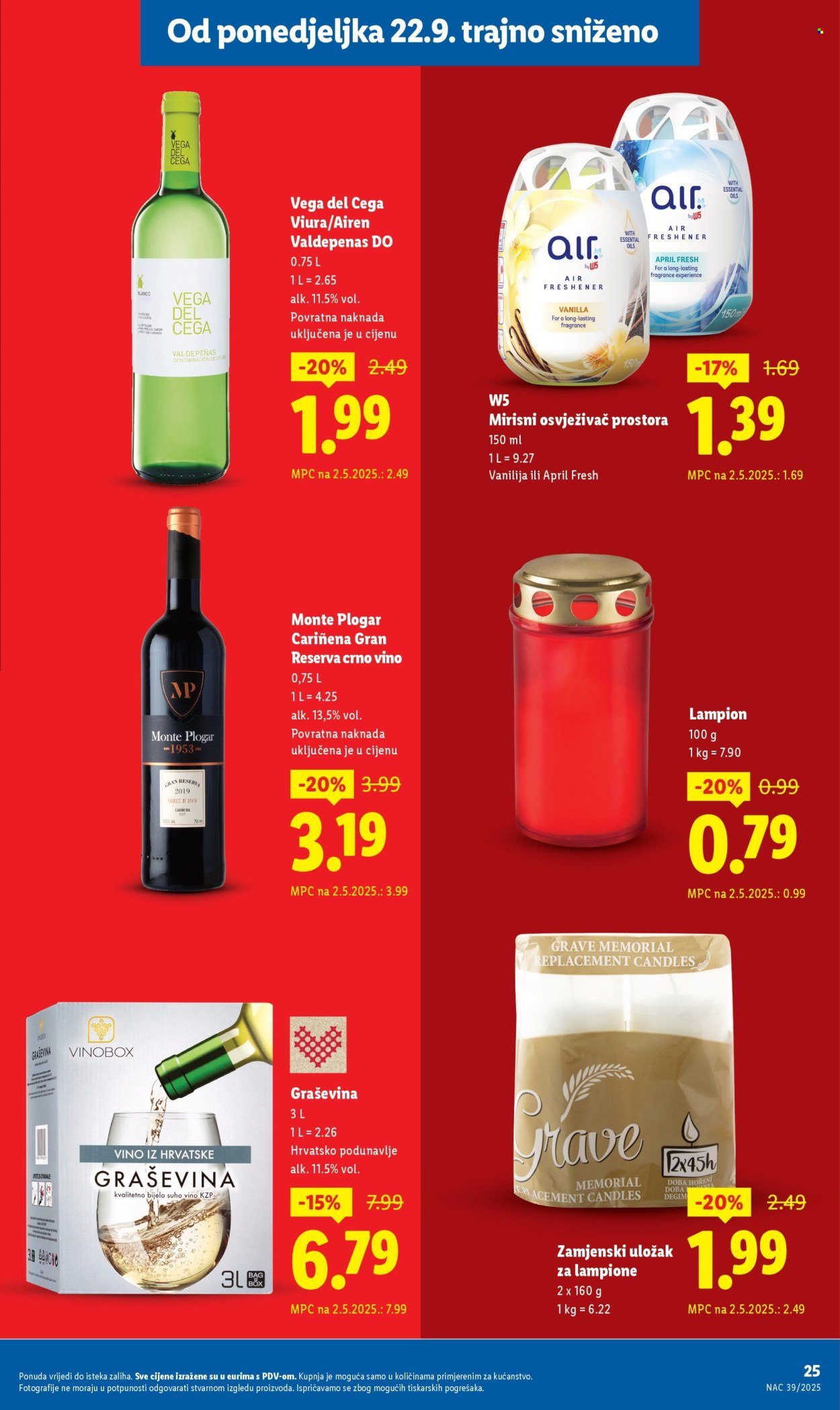 LIDL katalog - Nastavljamo trajno snižavati cijene