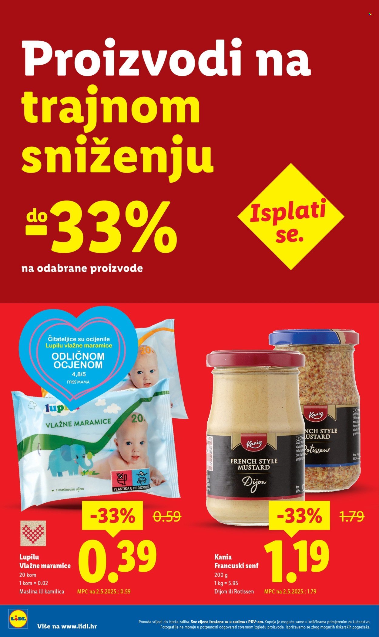 LIDL katalog - Nastavljamo trajno snižavati cijene