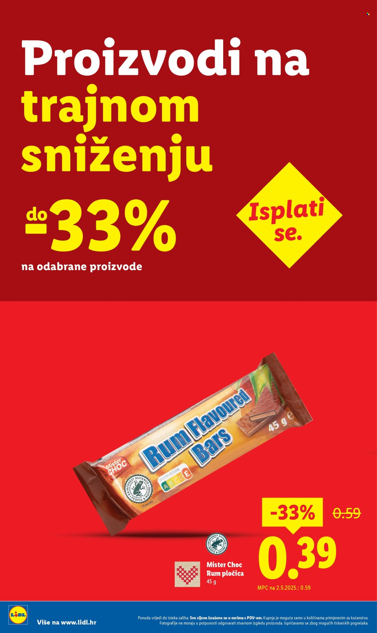 LIDL katalog - Nastavljamo trajno snižavati cijene