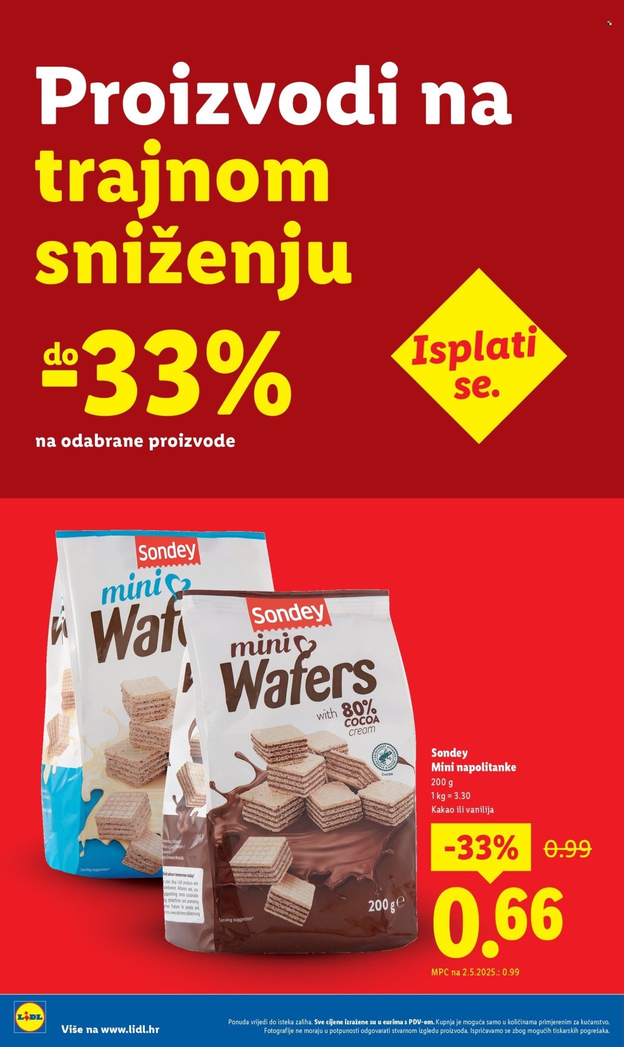 LIDL katalog - Nastavljamo trajno snižavati cijene