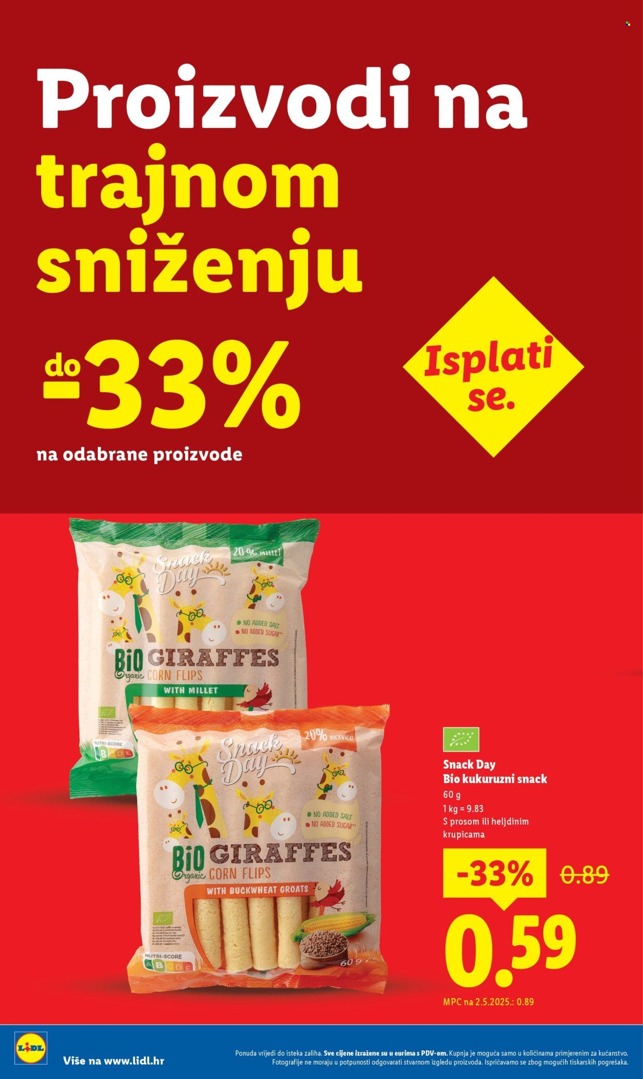 LIDL katalog - Nastavljamo trajno snižavati cijene
