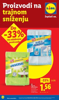 LIDL katalog - Nastavljamo trajno snižavati cijene