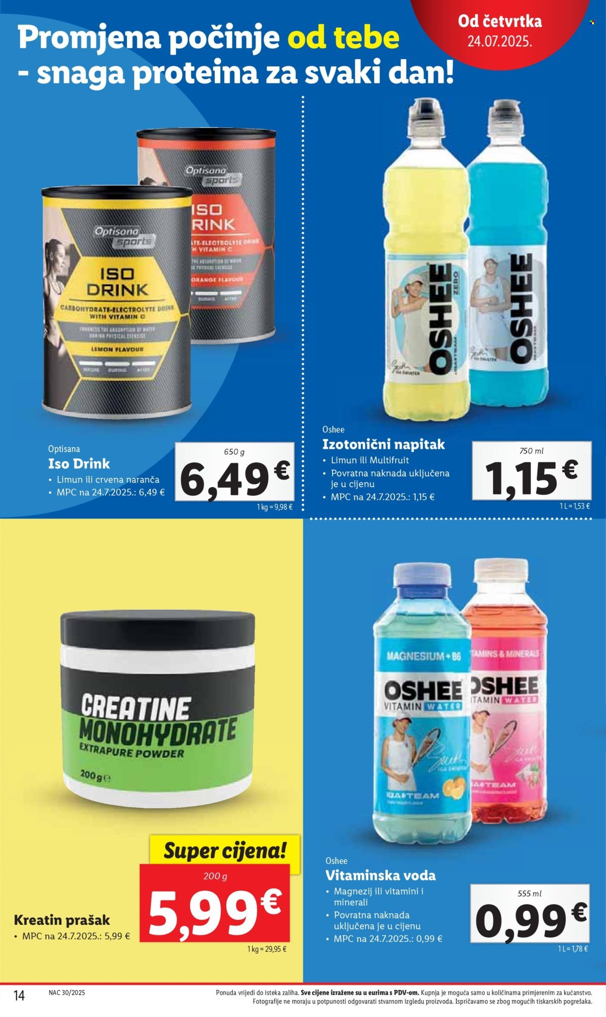 LIDL katalog - Od četvrtka 24.07.2025.
