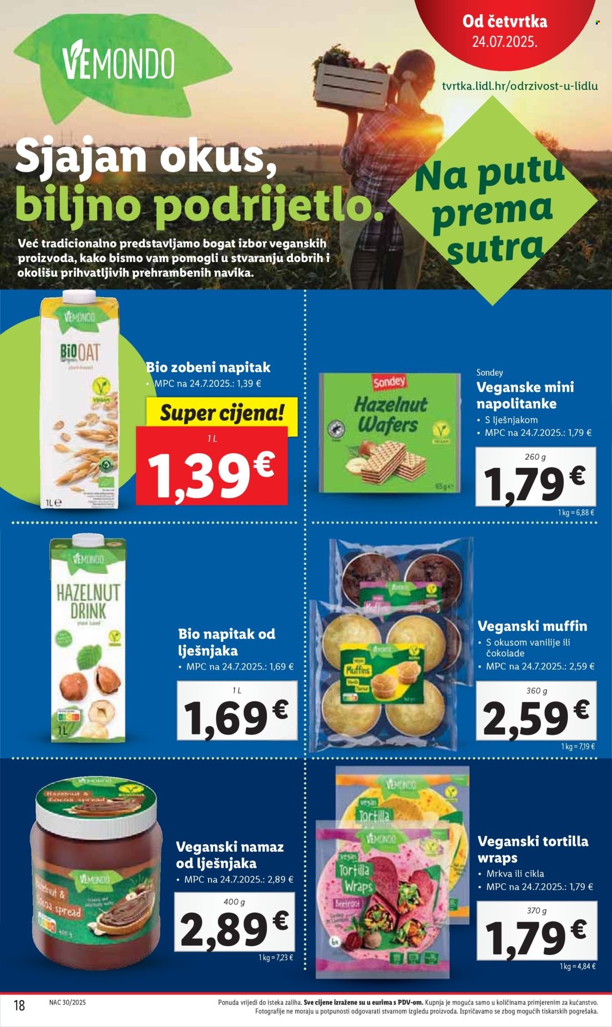 LIDL katalog - Od četvrtka 24.07.2025.