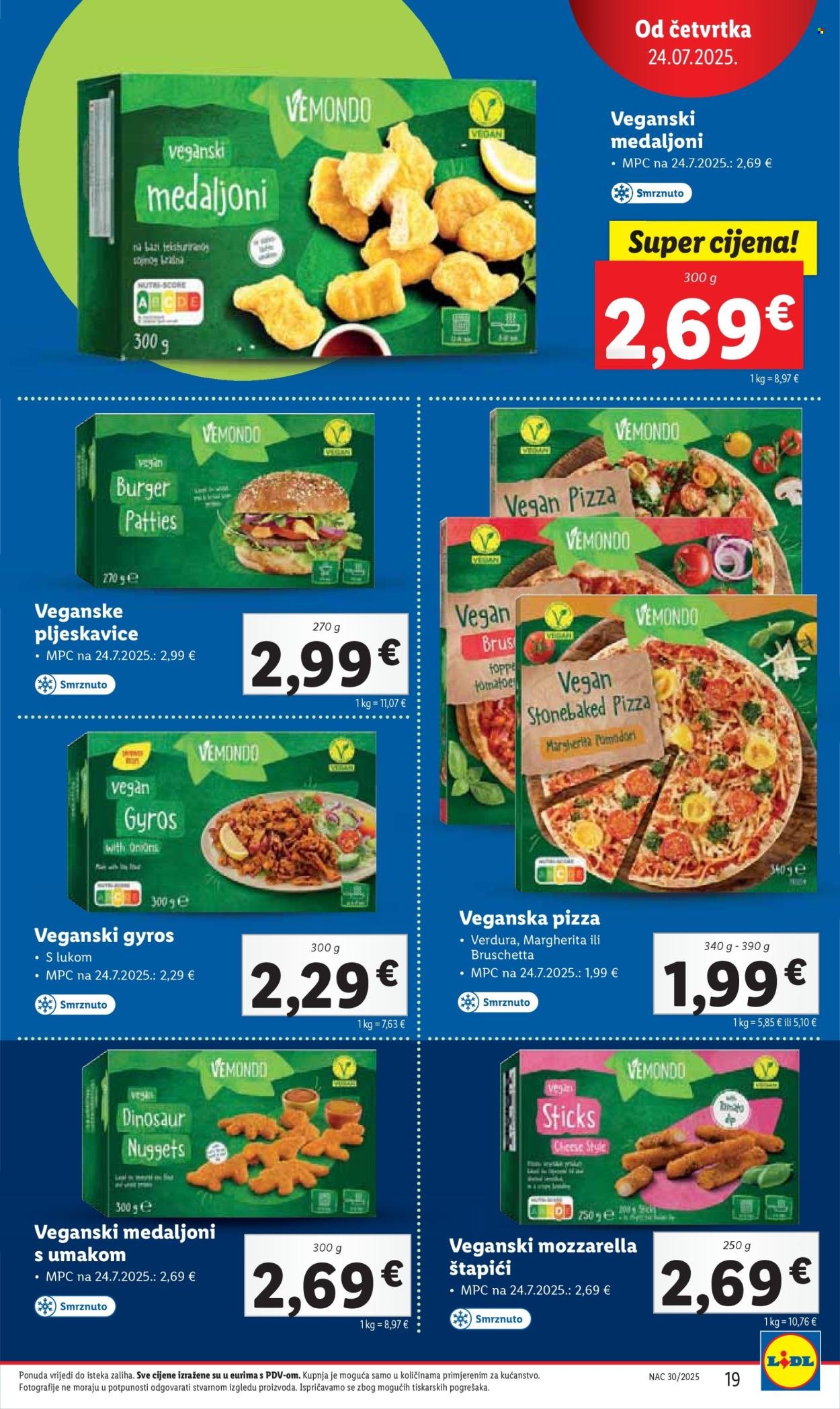 LIDL katalog - Od četvrtka 24.07.2025.