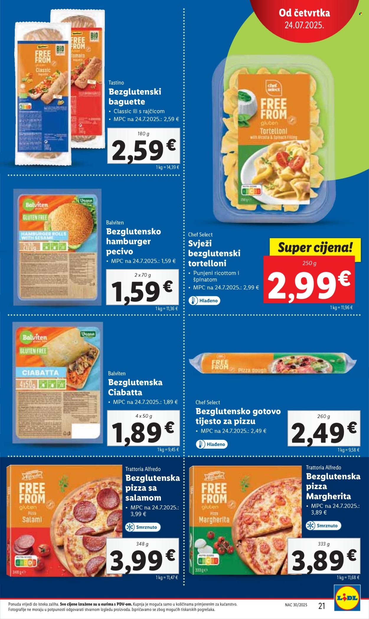 LIDL katalog - Od četvrtka 24.07.2025.