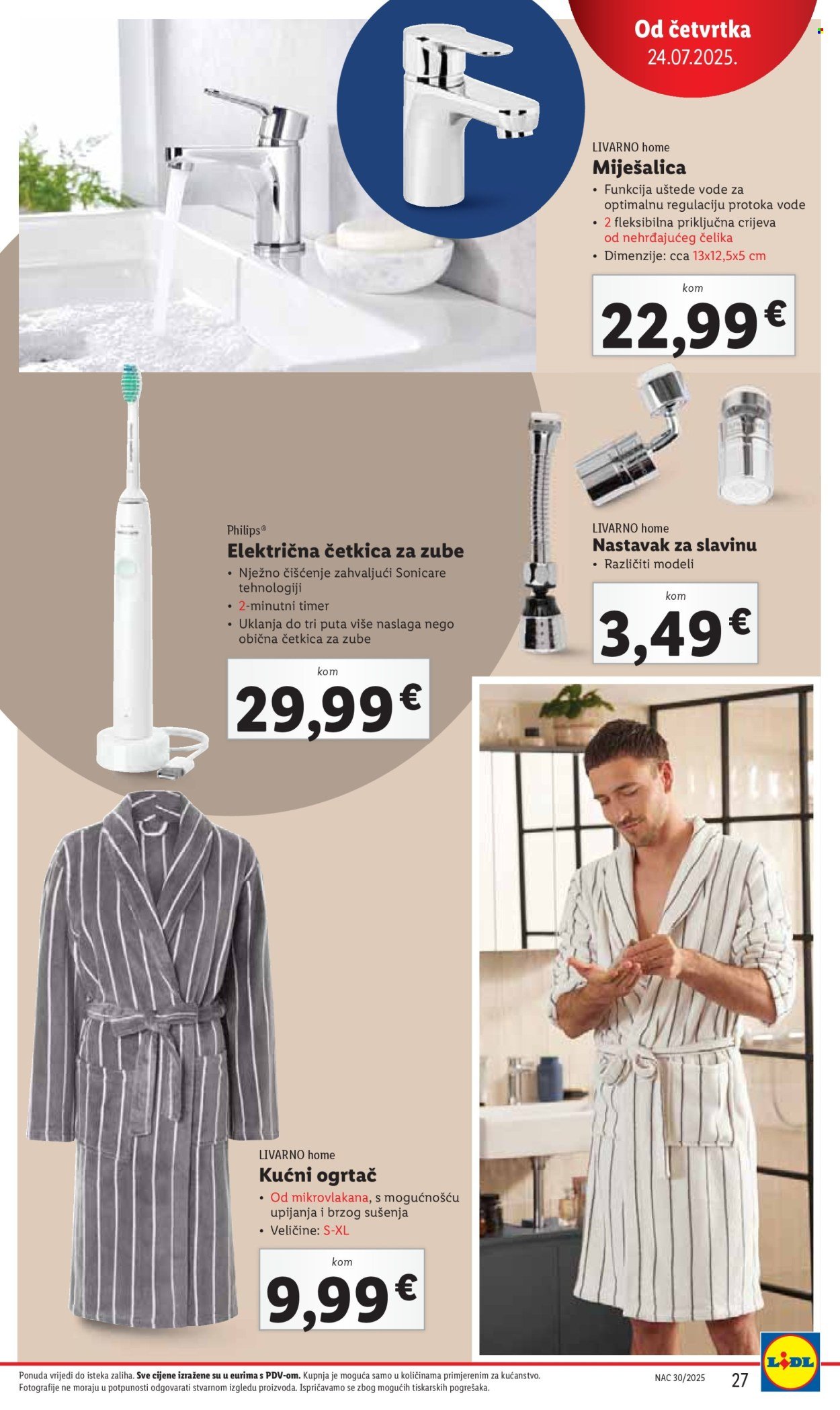 LIDL katalog - Od četvrtka 24.07.2025.