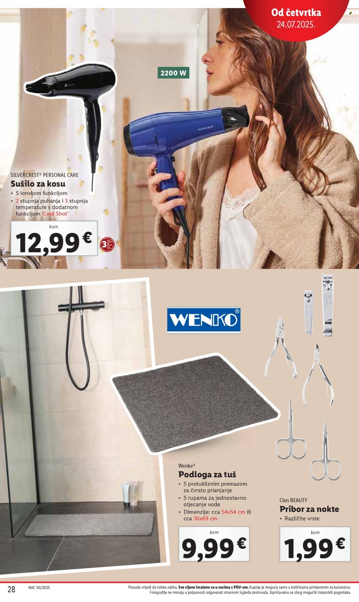 LIDL katalog - Od četvrtka 24.07.2025.