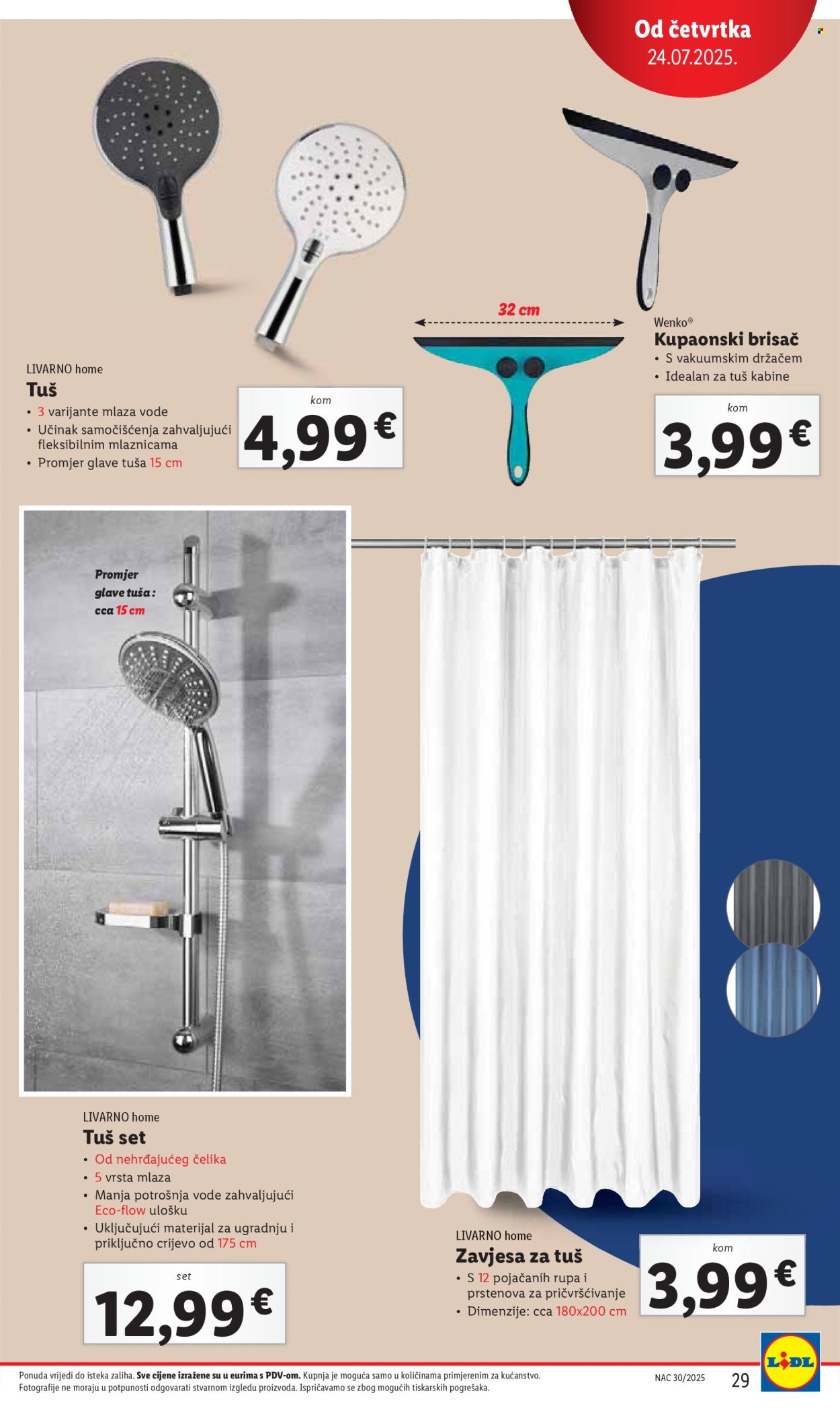 LIDL katalog - Od četvrtka 24.07.2025.