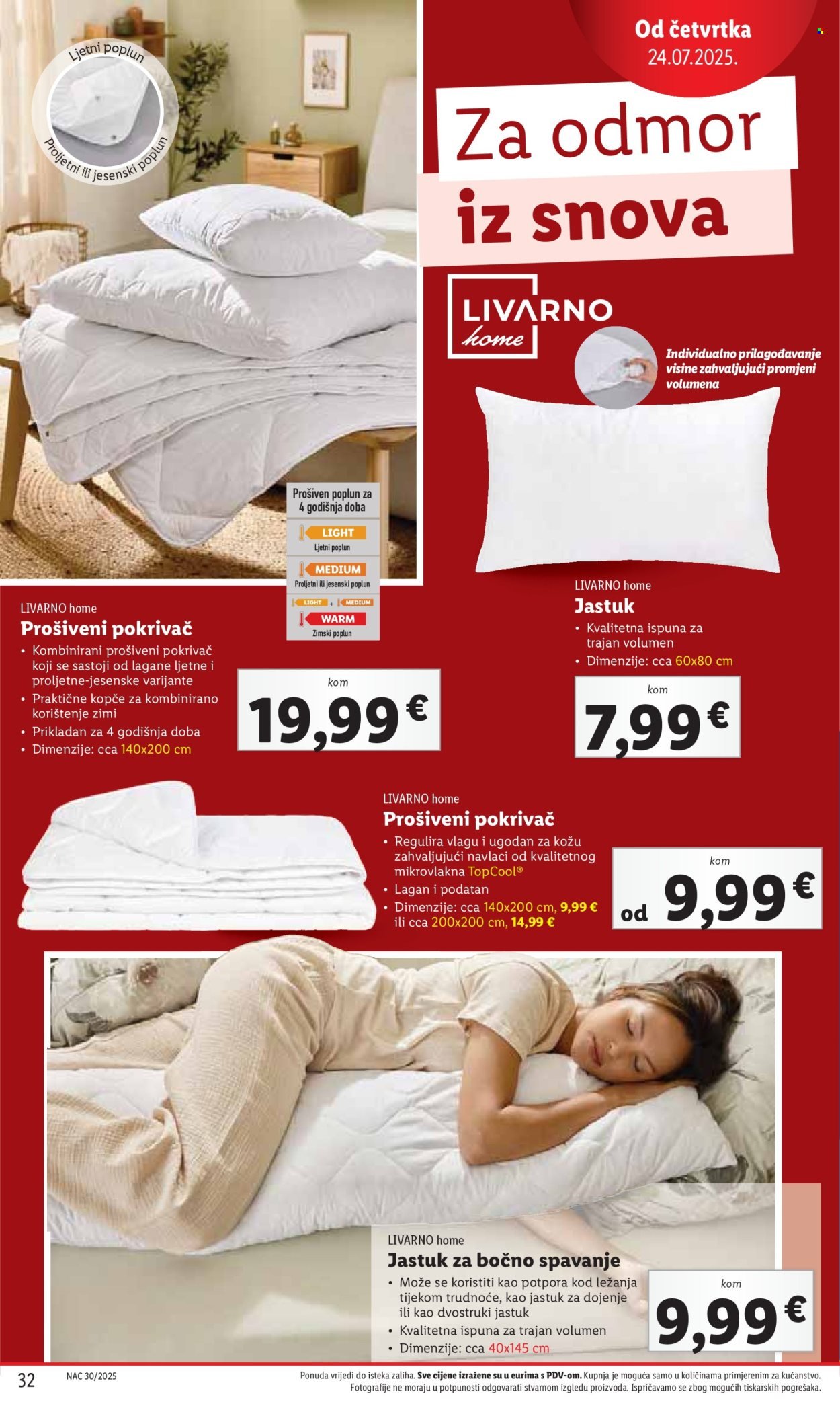 LIDL katalog - Od četvrtka 24.07.2025.
