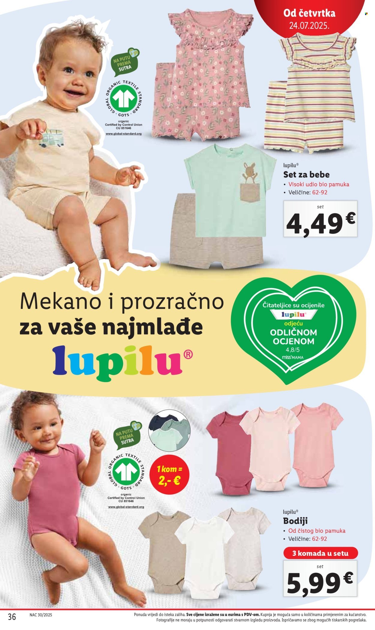 LIDL katalog - Od četvrtka 24.07.2025.