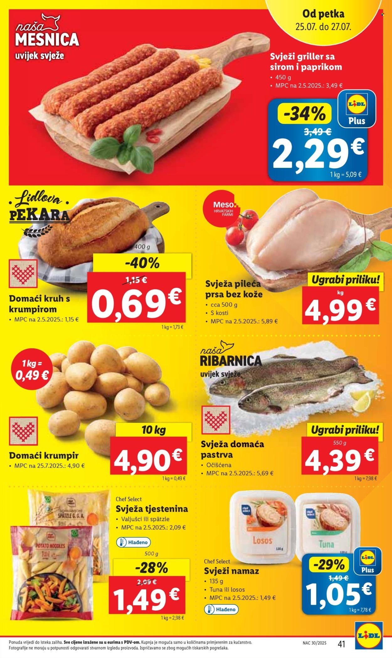 LIDL katalog - Od četvrtka 24.07.2025.