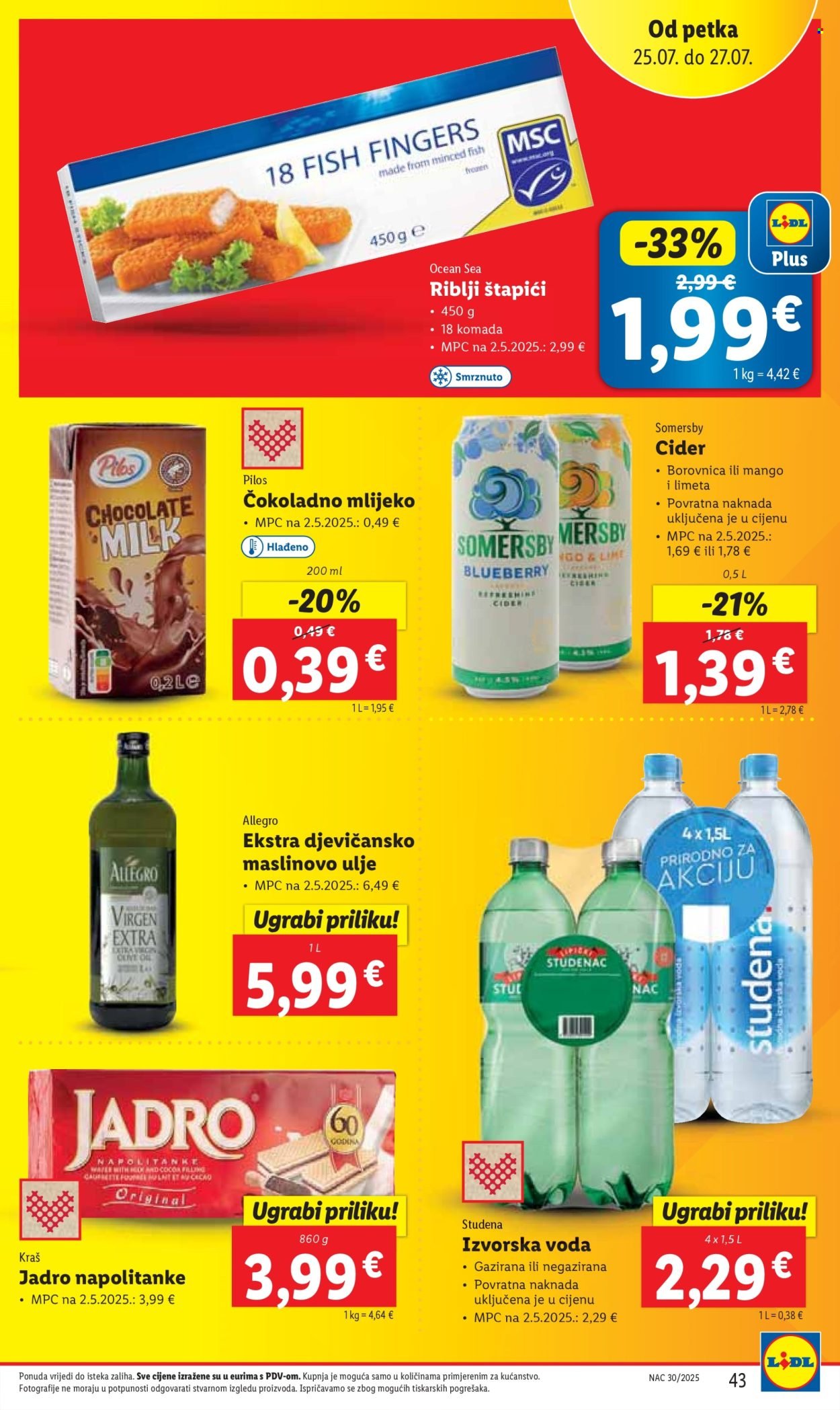 LIDL katalog - Od četvrtka 24.07.2025.