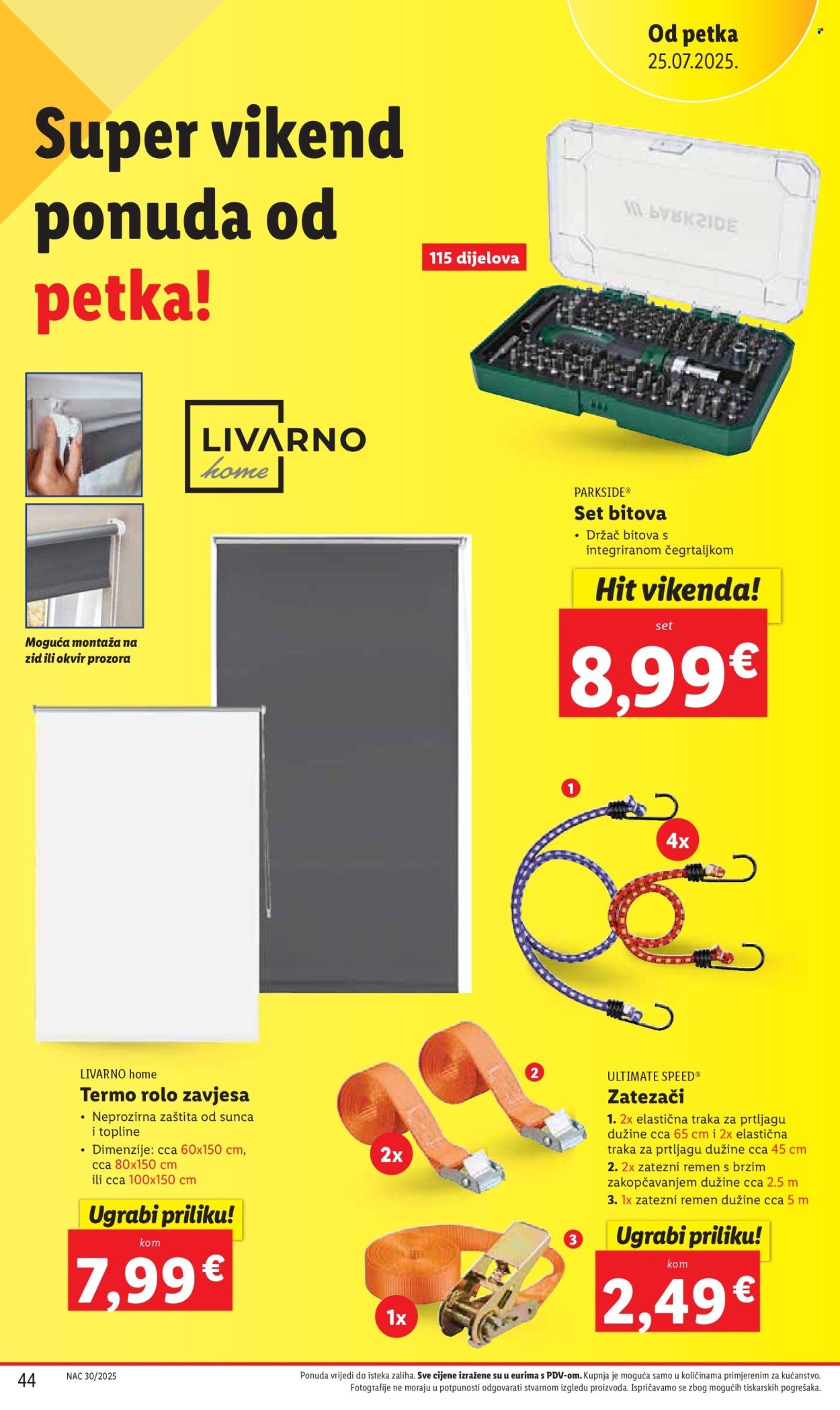 LIDL katalog - Od četvrtka 24.07.2025.