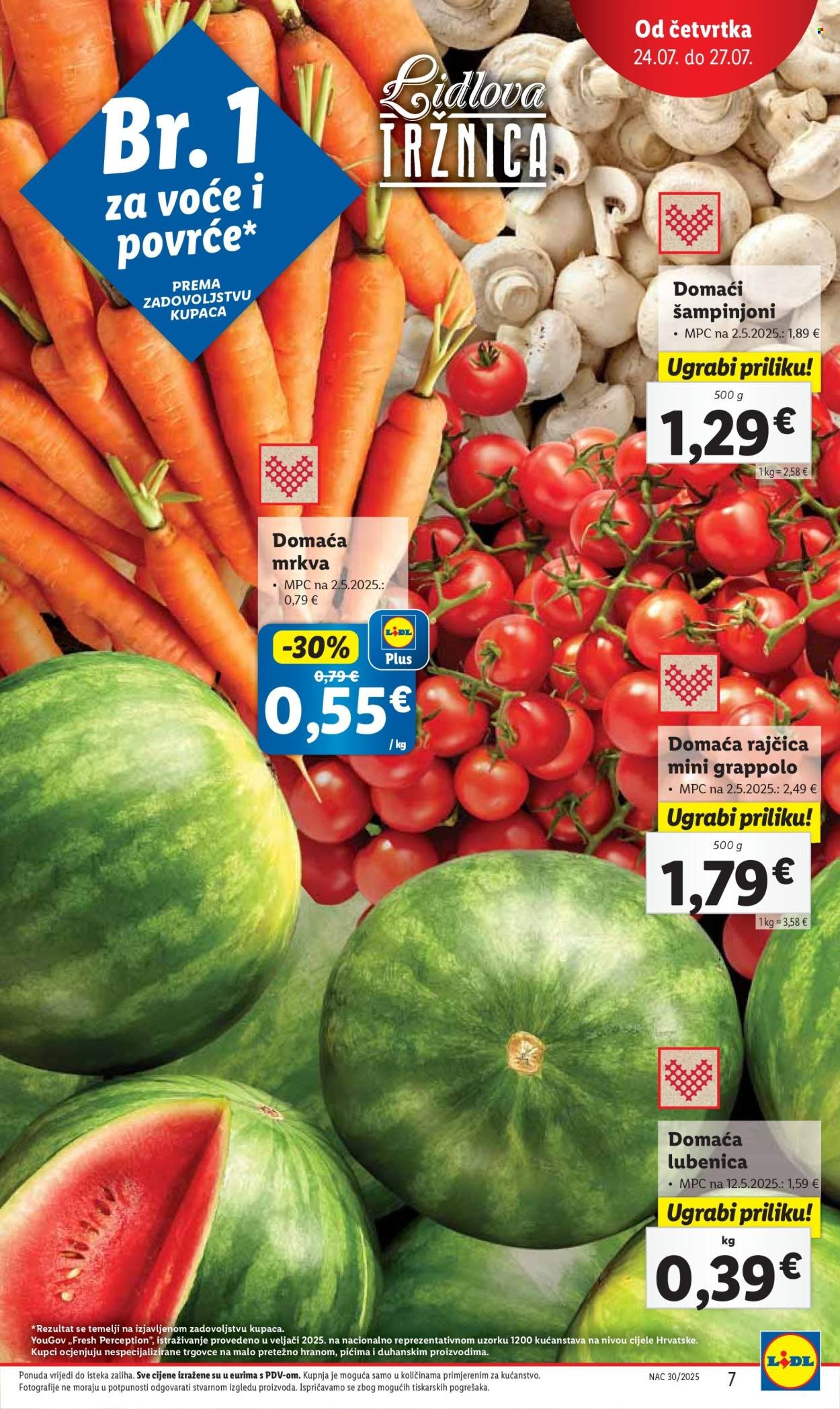 LIDL katalog - Od četvrtka 24.07.2025.