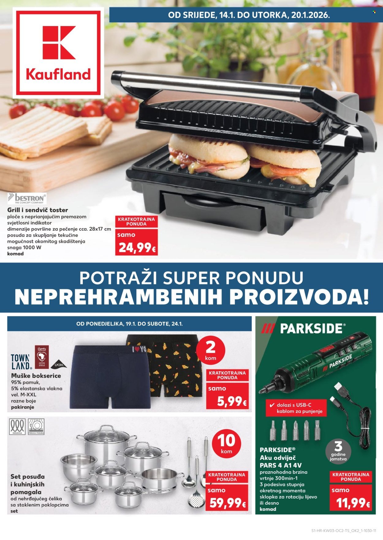 KAUFLAND katalog - Od srijede 14.01.2026.