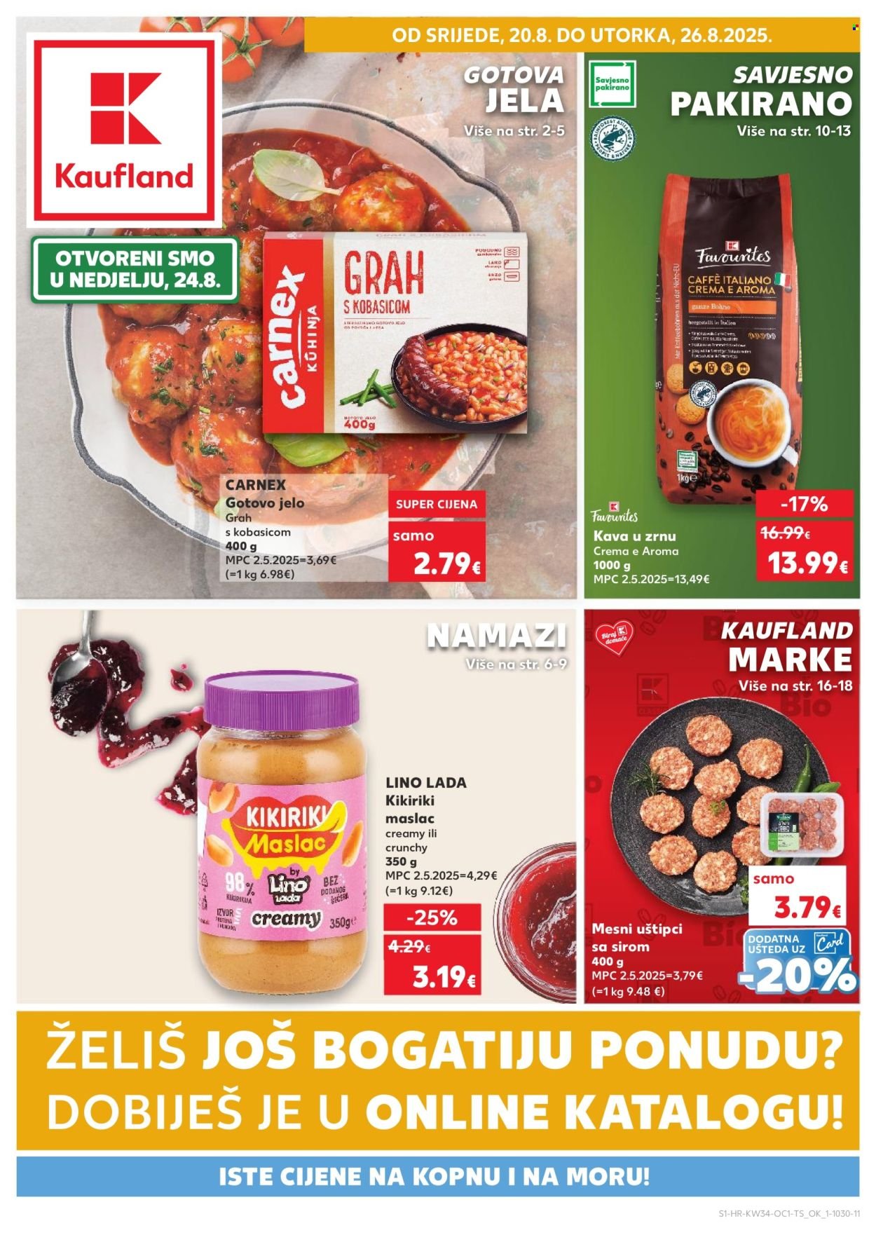 KAUFLAND katalog - Od srijede 20.08.2025.