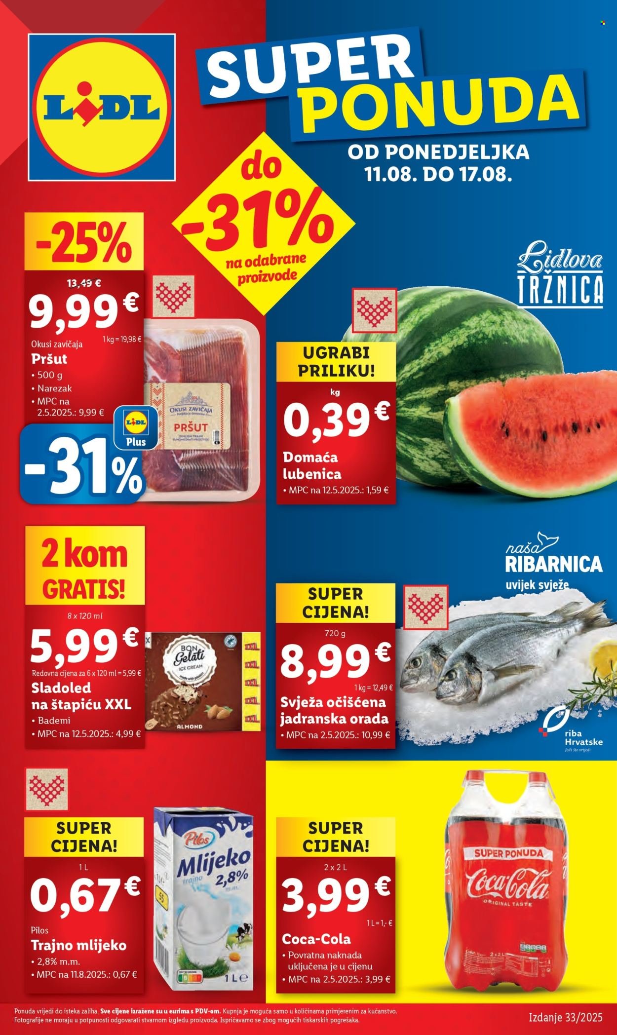 LIDL katalog - Od ponedeljka 11.08.2025.