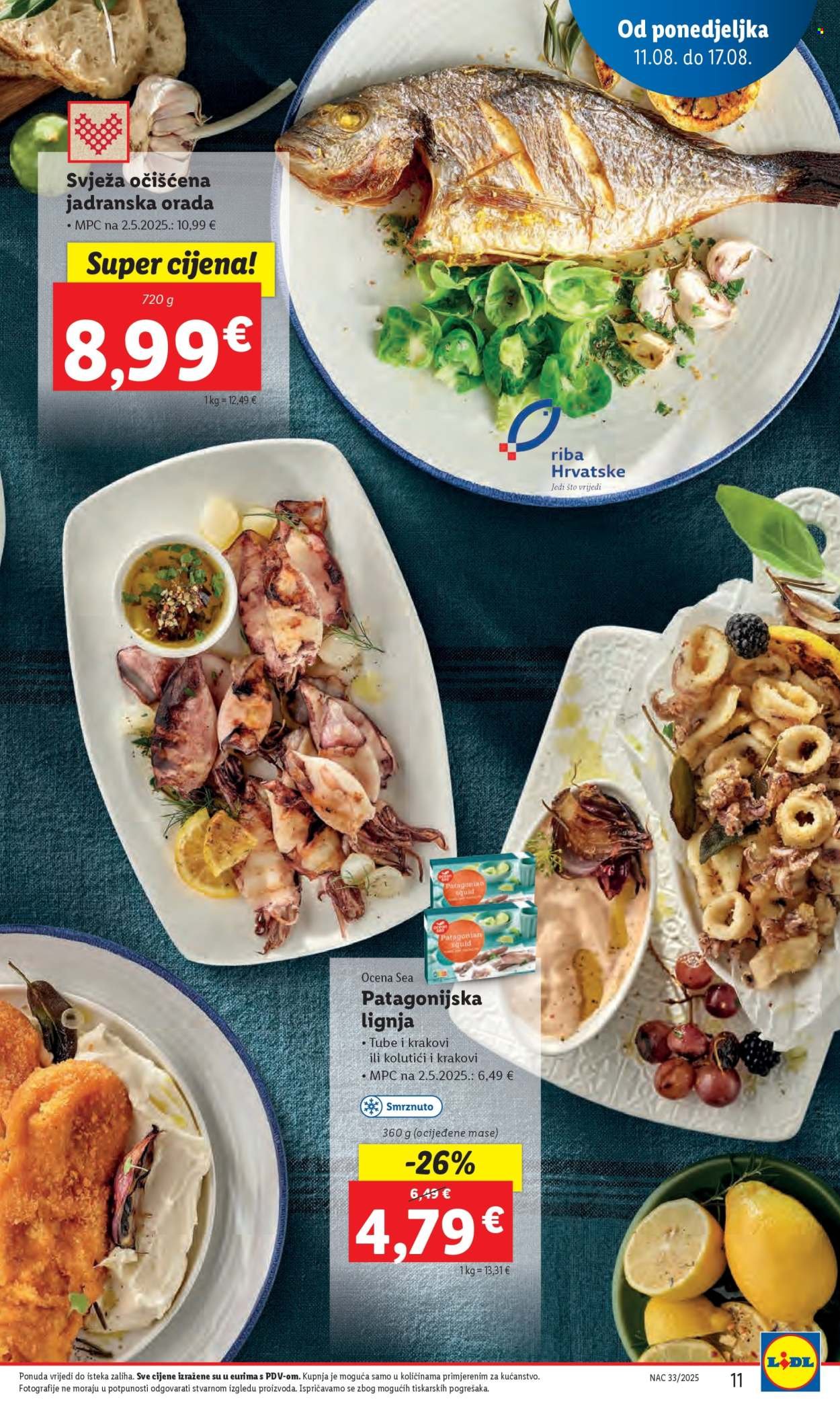 LIDL katalog - Od ponedeljka 11.08.2025.