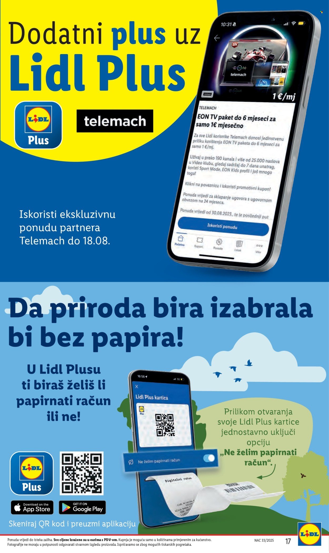 LIDL katalog - Od ponedeljka 11.08.2025.