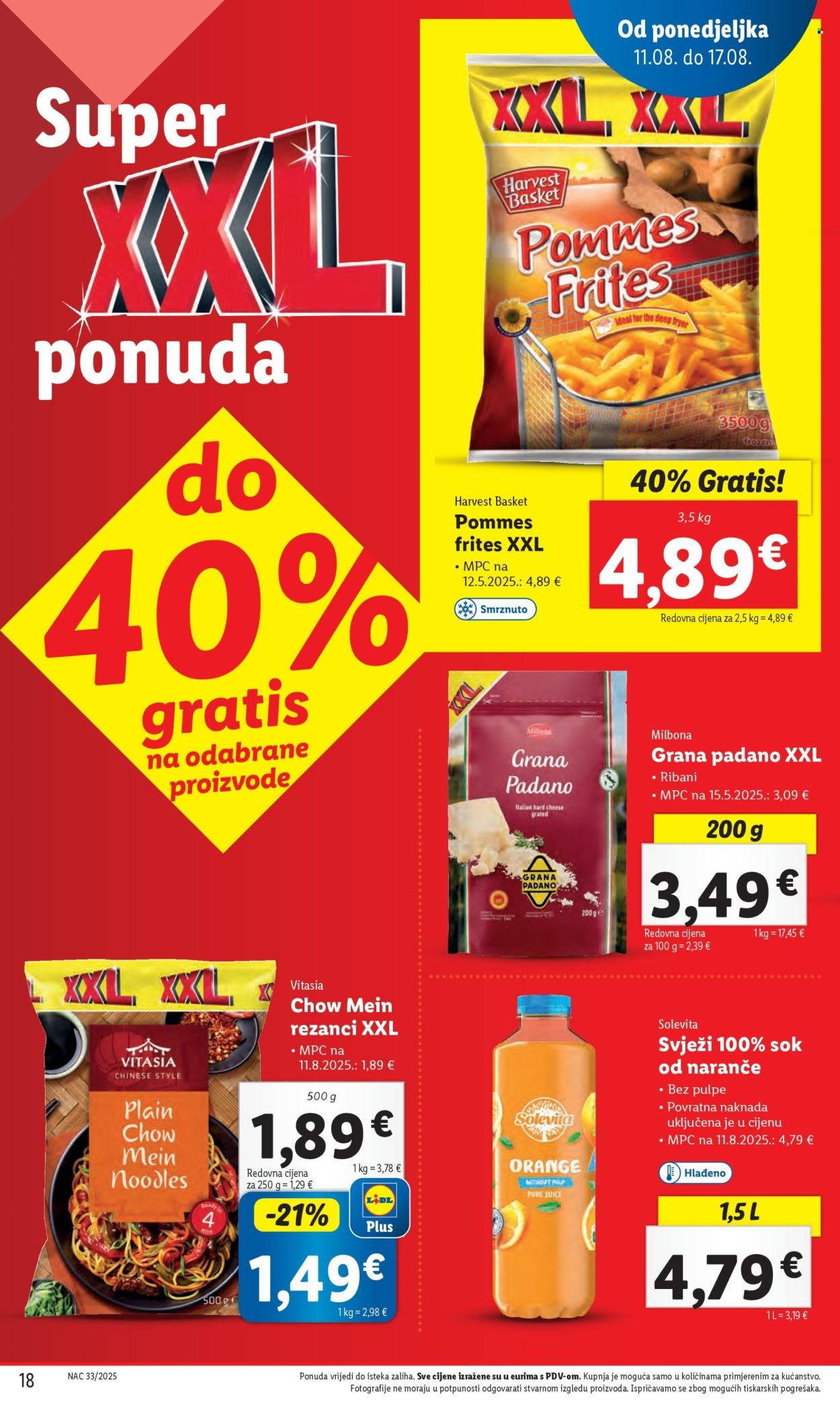 LIDL katalog - Od ponedeljka 11.08.2025.