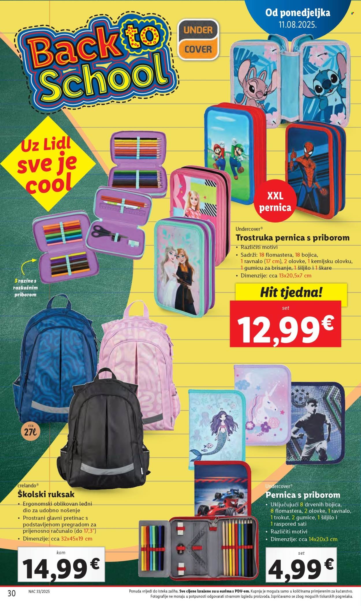 LIDL katalog - Od ponedeljka 11.08.2025.