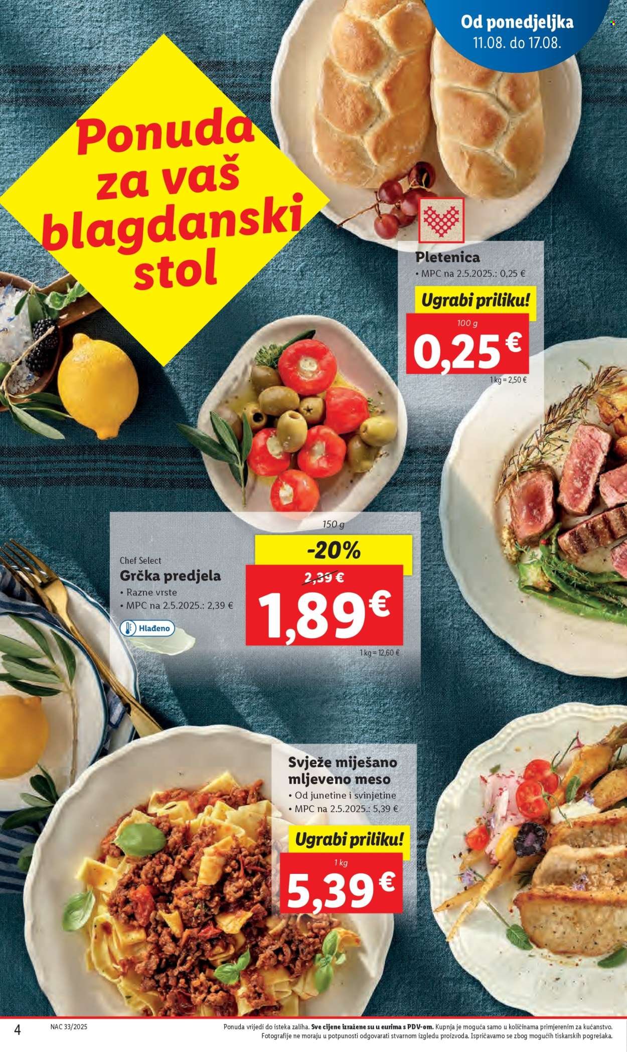LIDL katalog - Od ponedeljka 11.08.2025.