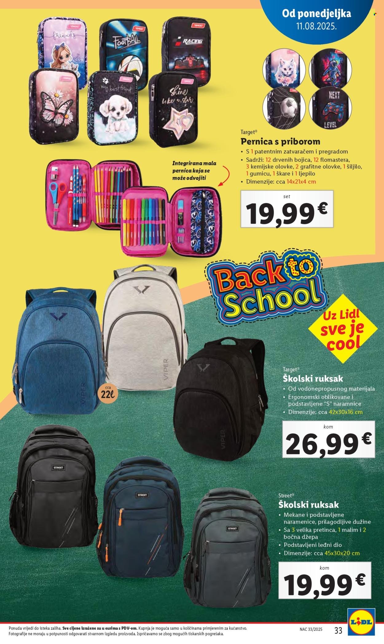 LIDL katalog - Od ponedeljka 11.08.2025.
