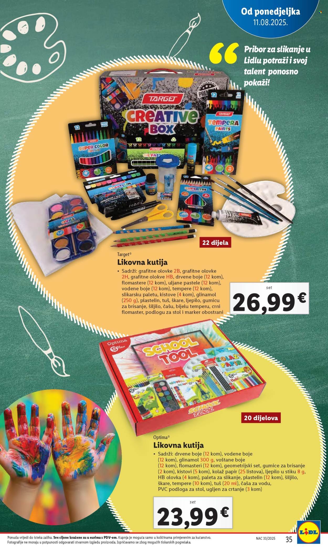 LIDL katalog - Od ponedeljka 11.08.2025.