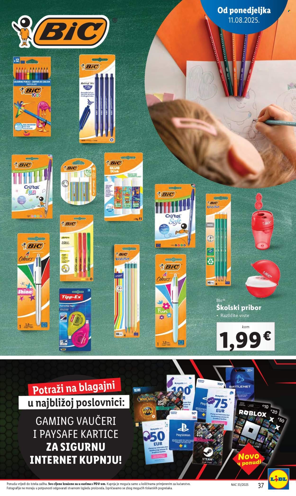 LIDL katalog - Od ponedeljka 11.08.2025.