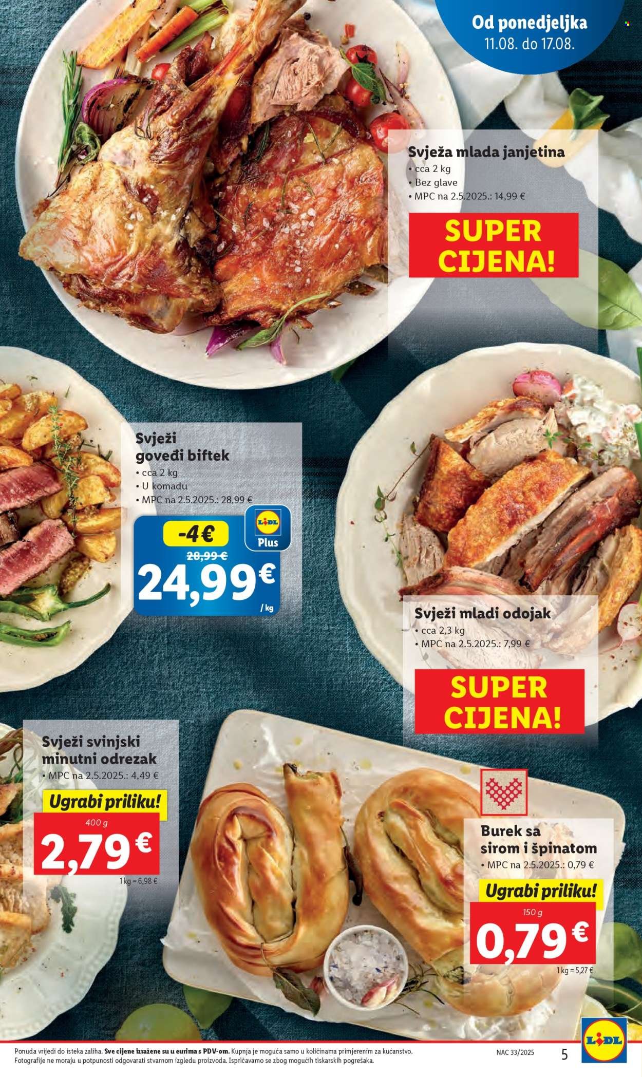 LIDL katalog - Od ponedeljka 11.08.2025.