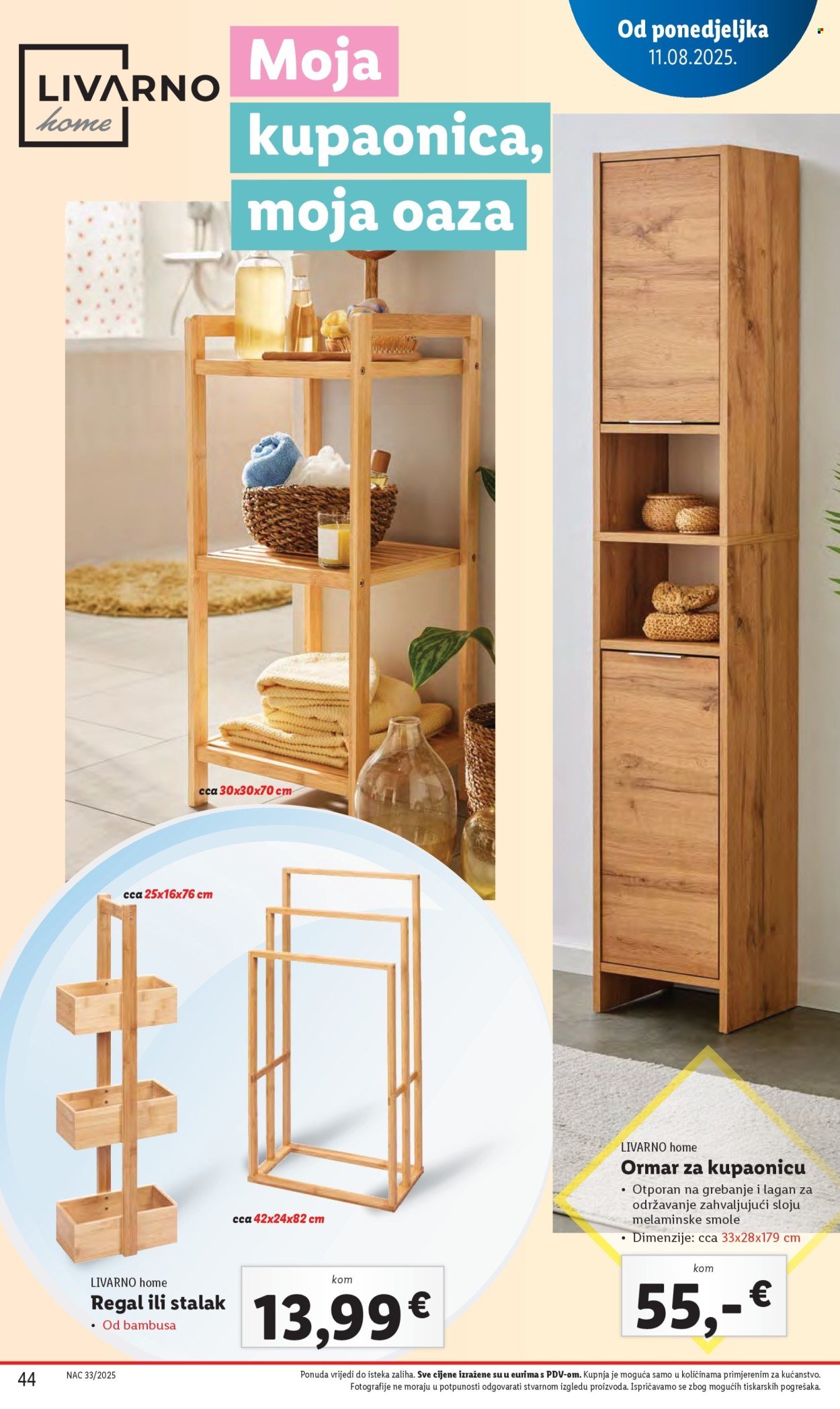 LIDL katalog - Od ponedeljka 11.08.2025.