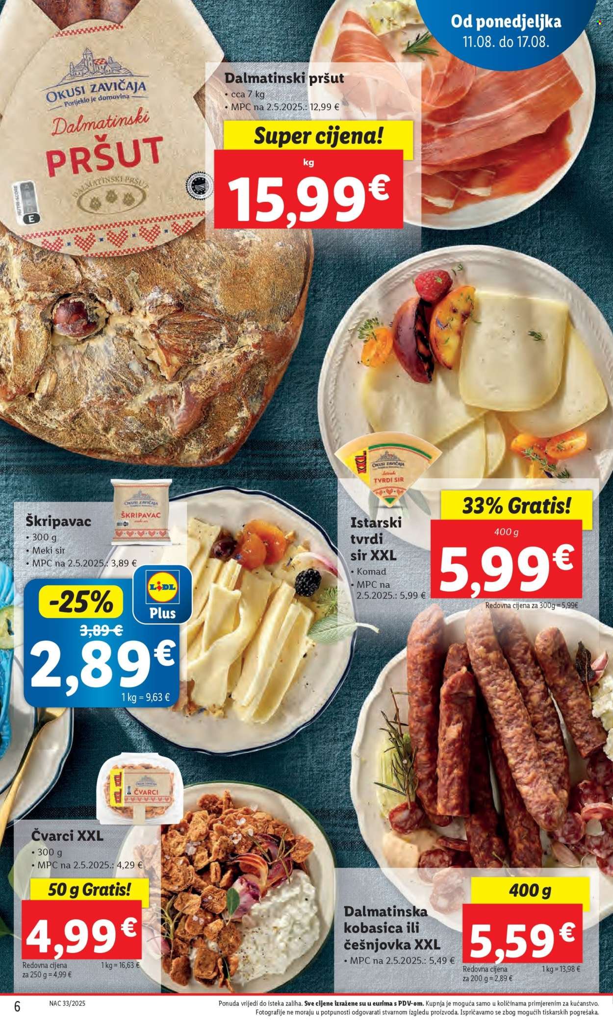 LIDL katalog - Od ponedeljka 11.08.2025.