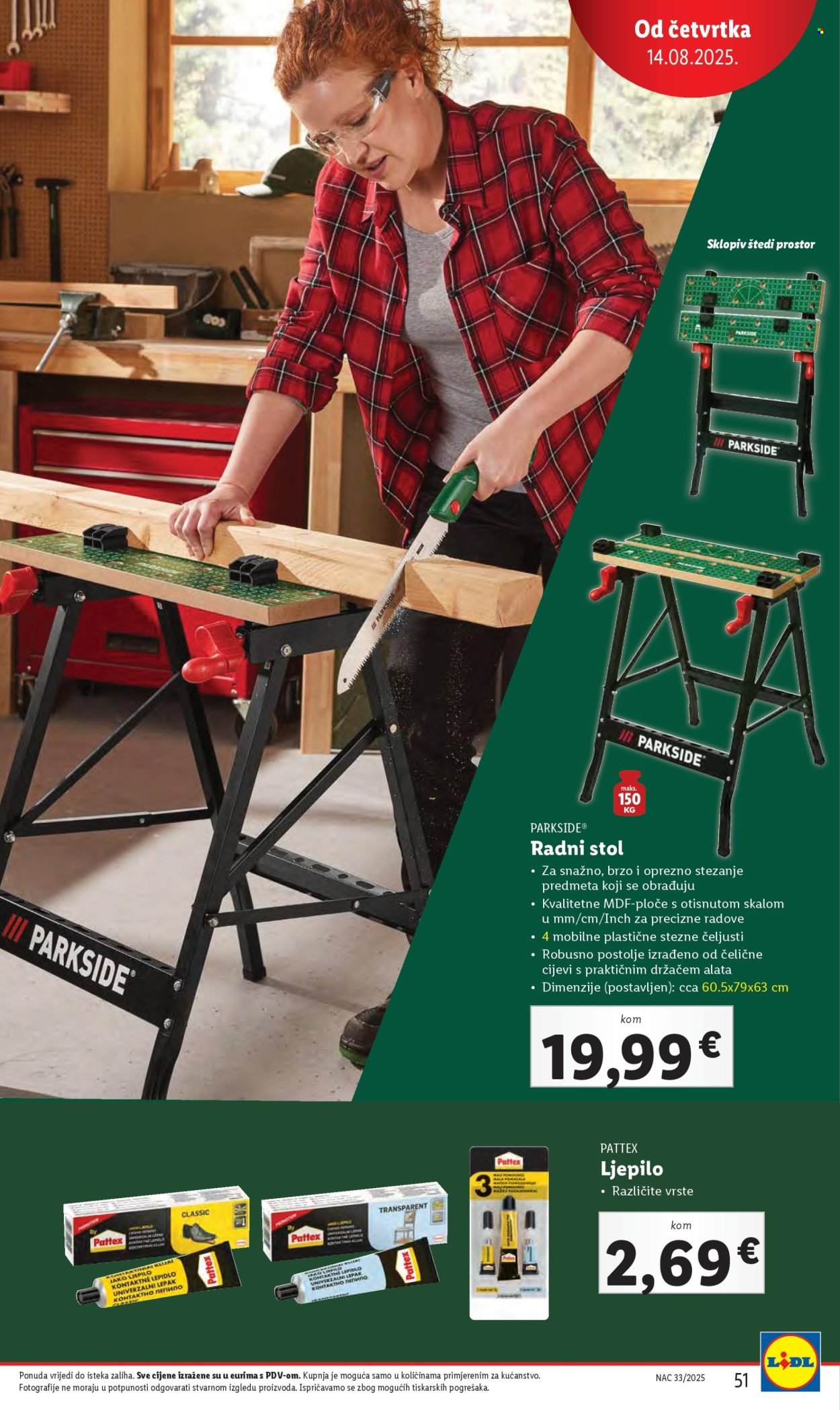 LIDL katalog - Od ponedeljka 11.08.2025.