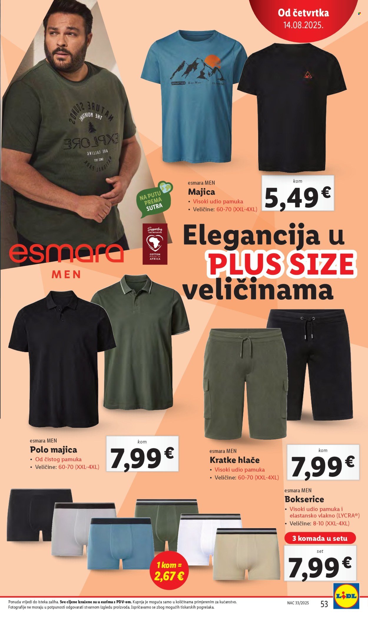 LIDL katalog - Od ponedeljka 11.08.2025.