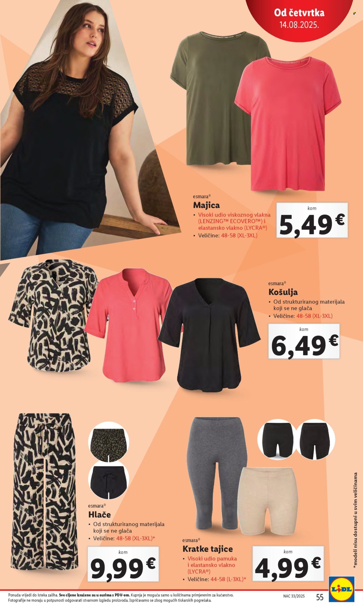 LIDL katalog - Od ponedeljka 11.08.2025.