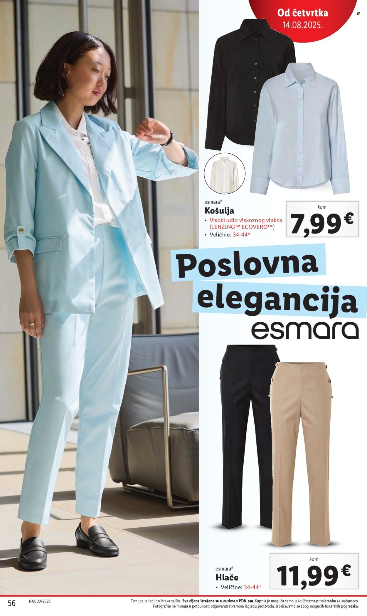 LIDL katalog - Od ponedeljka 11.08.2025.