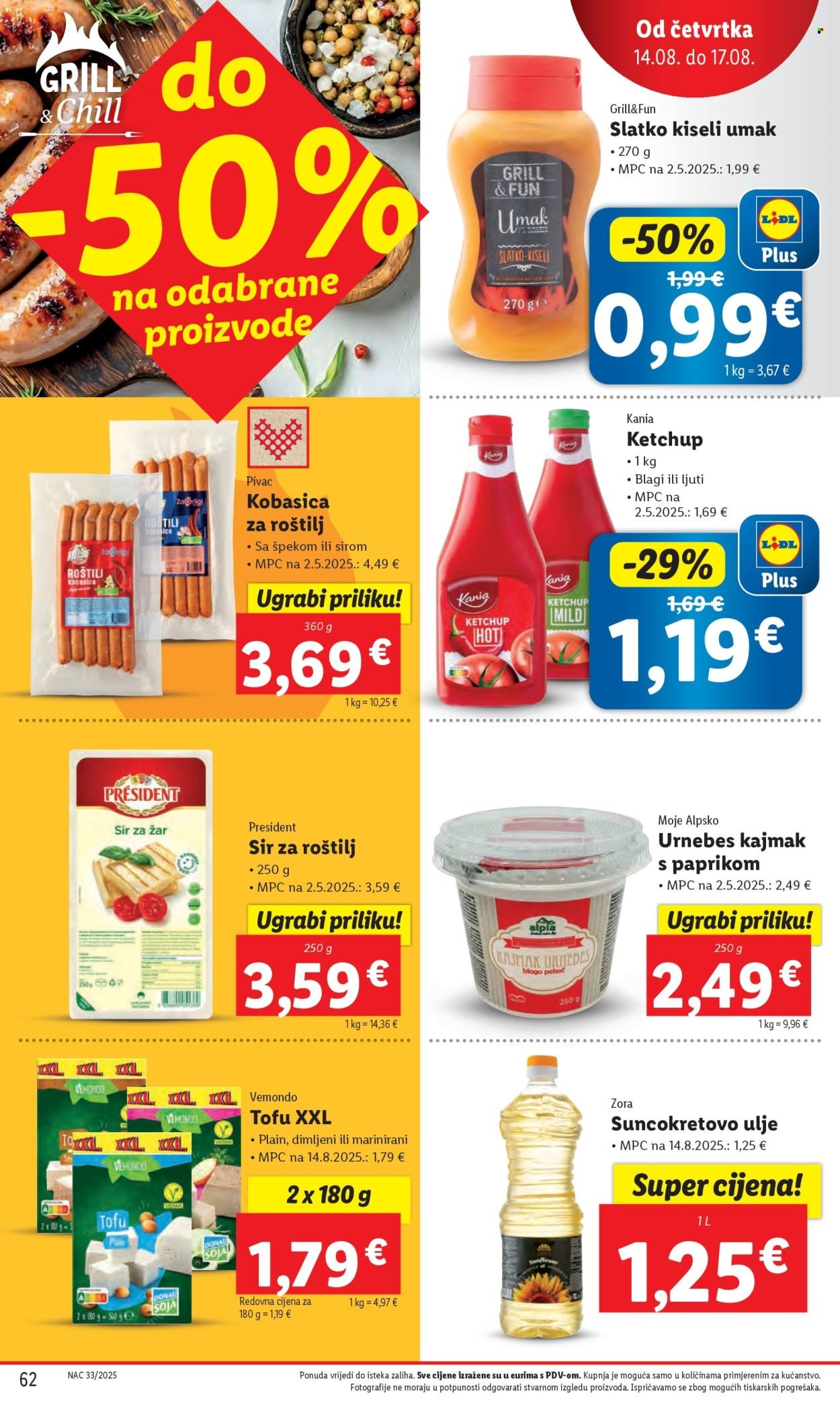 LIDL katalog - Od ponedeljka 11.08.2025.