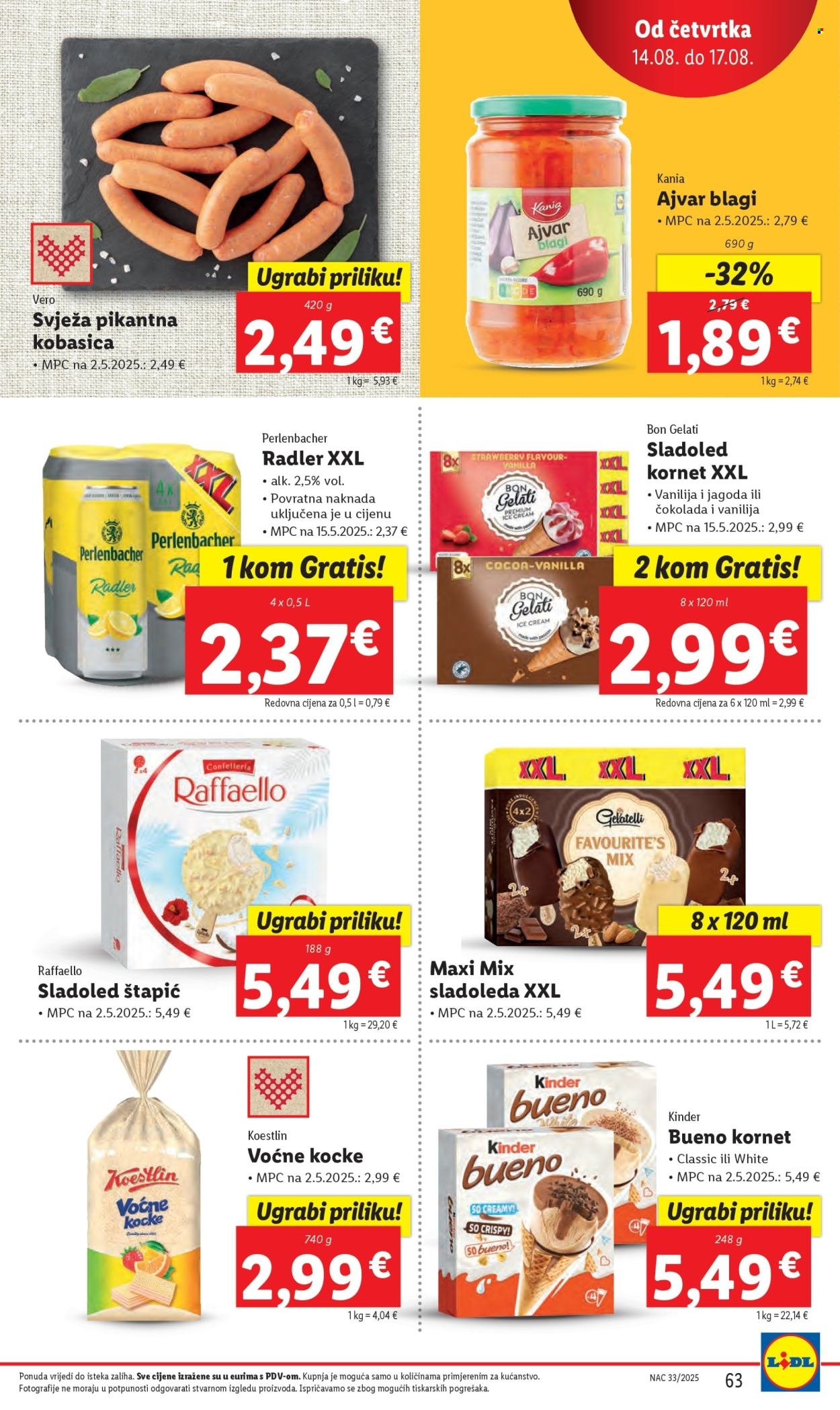 LIDL katalog - Od ponedeljka 11.08.2025.