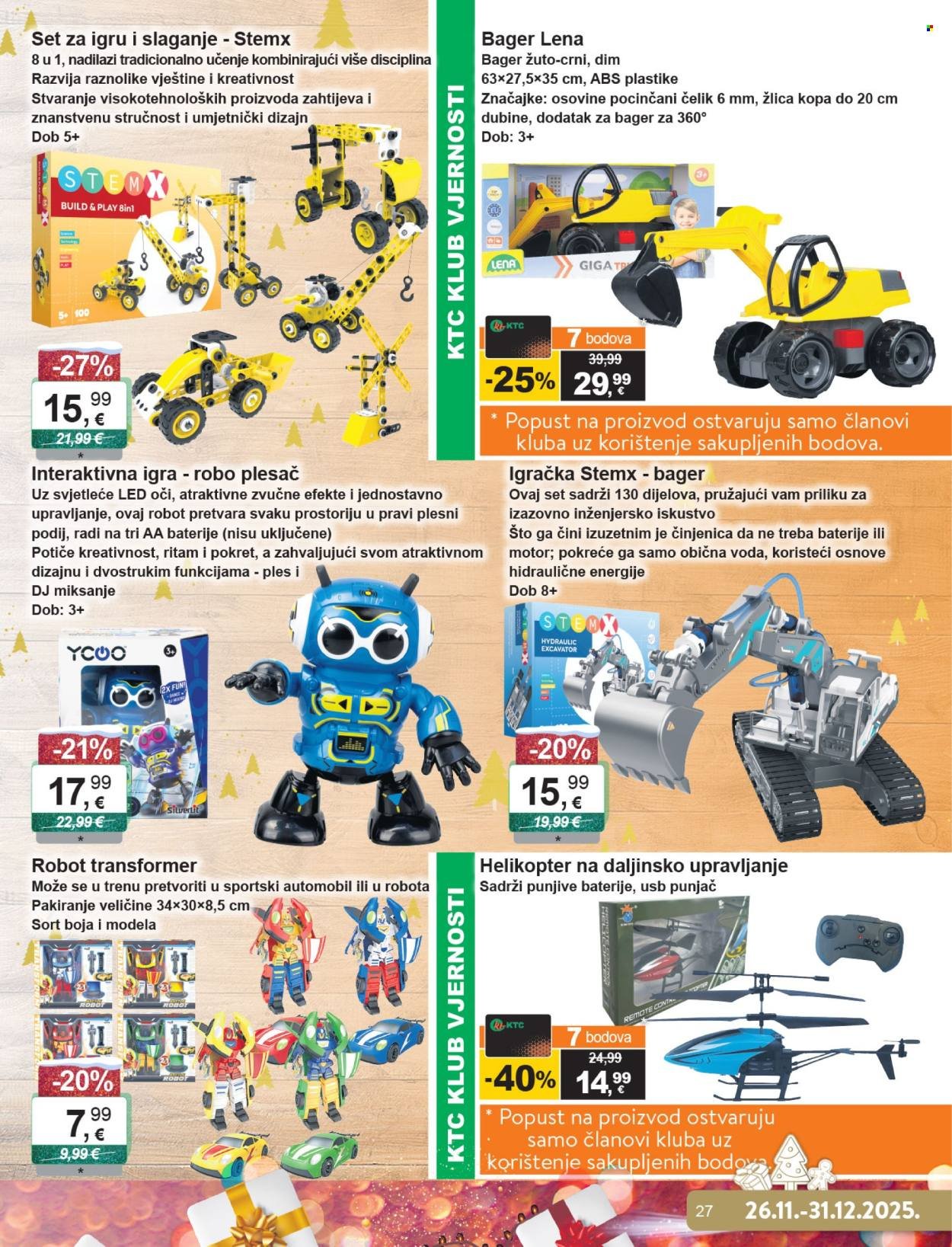 KTC katalog - BOŽIĆNI KATALOG IGRAČAKA