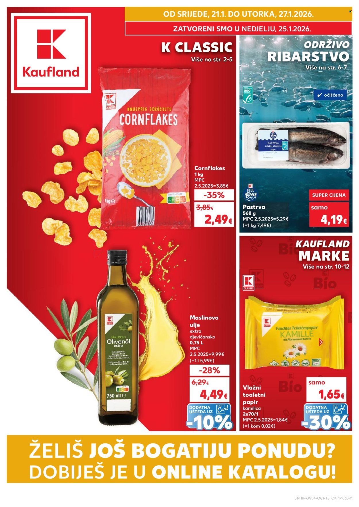 KAUFLAND katalog - Od srijede 21.01.2026.