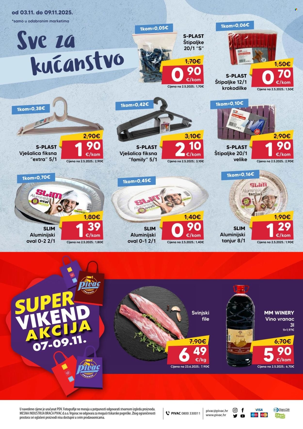 PIVAC katalog - Od ponedeljka 03.11.2025.
