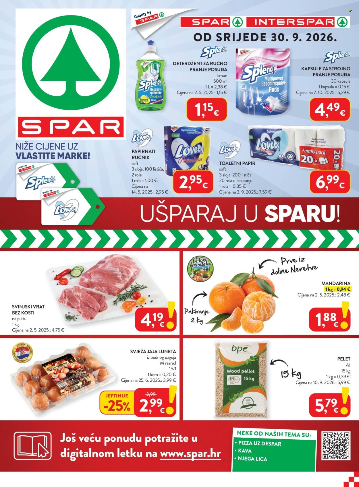 INTERSPAR katalog - Od srijede 30.09.2026.