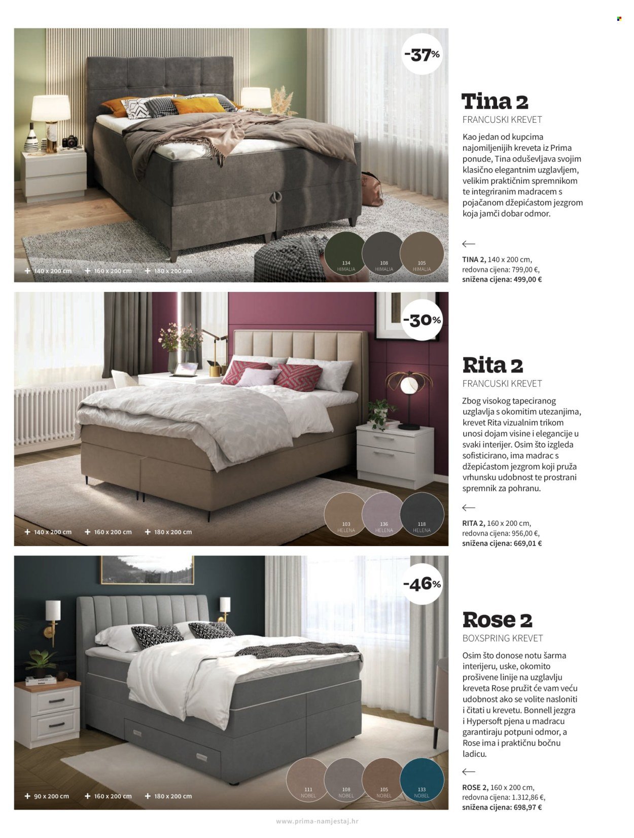 PRIMA katalog - Letak Spavanje srpanj 2025.