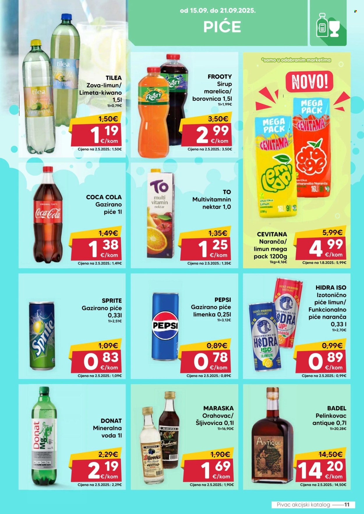 PIVAC katalog - Od ponedeljka 15.09.2025.