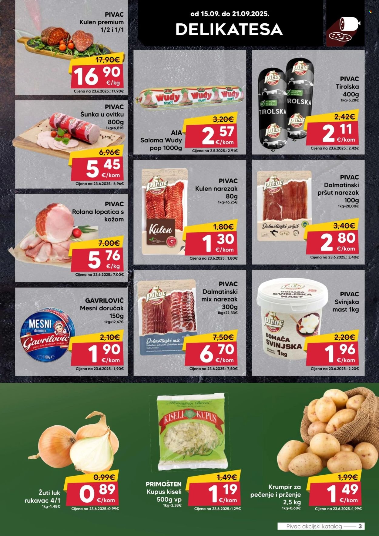PIVAC katalog - Od ponedeljka 15.09.2025.