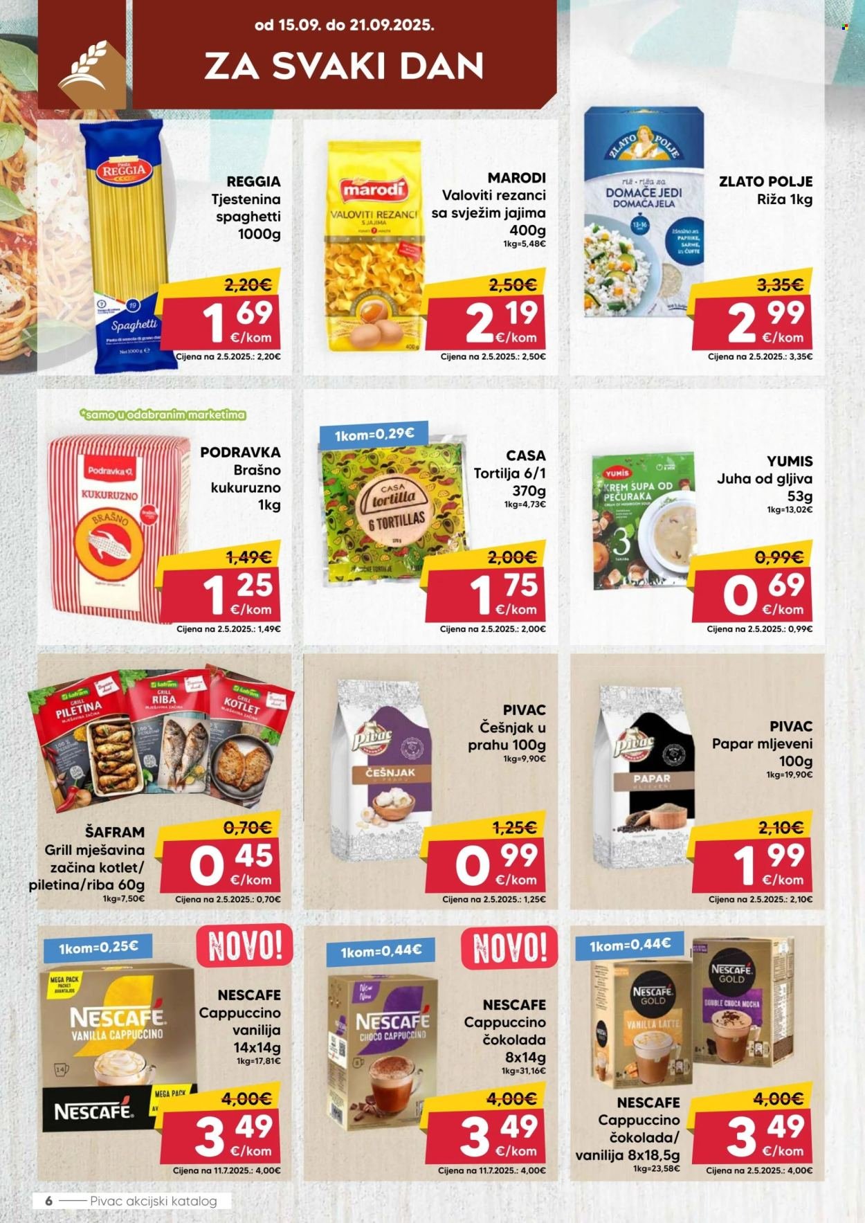 PIVAC katalog - Od ponedeljka 15.09.2025.