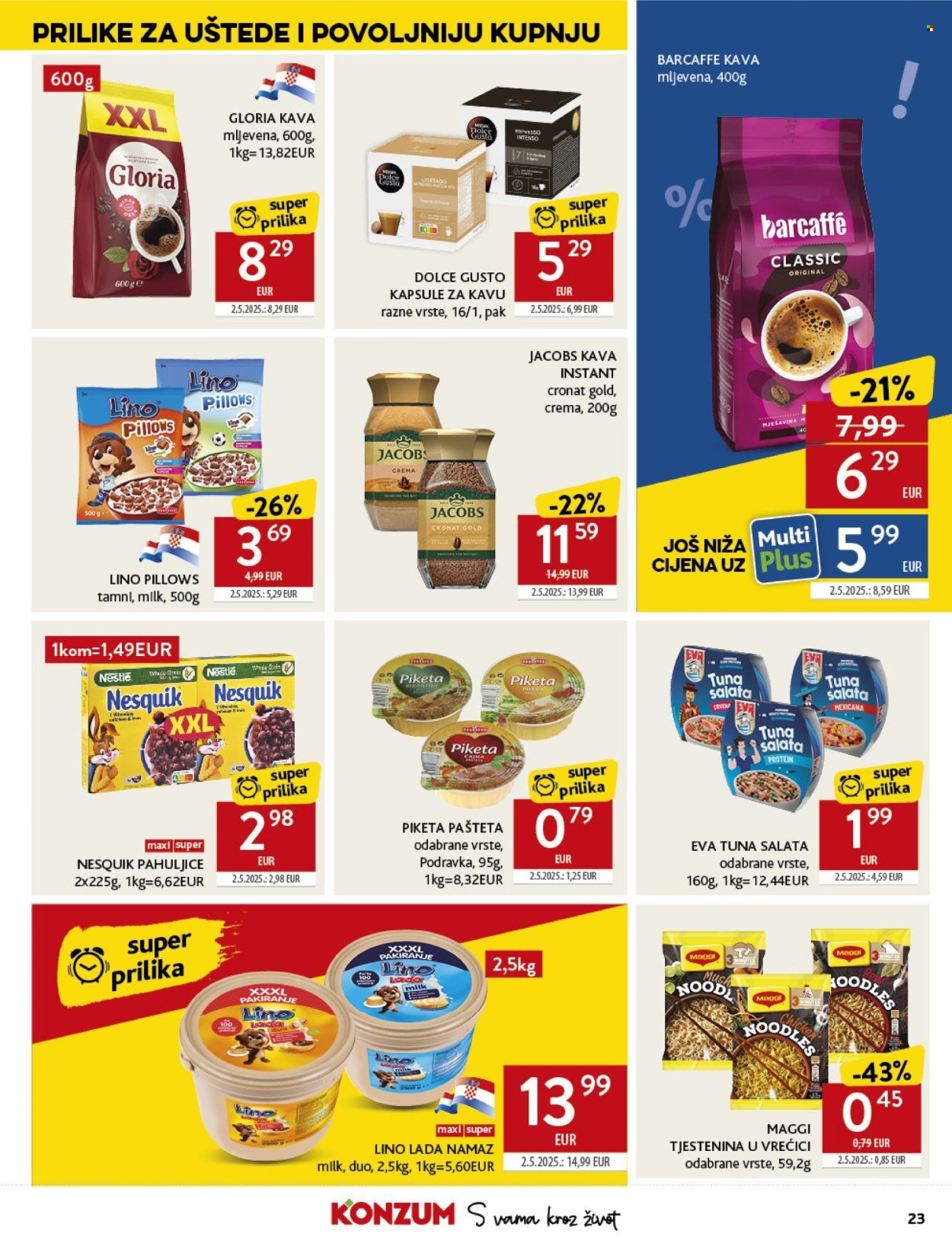 KONZUM katalog - Od srijede 27.08.2025.