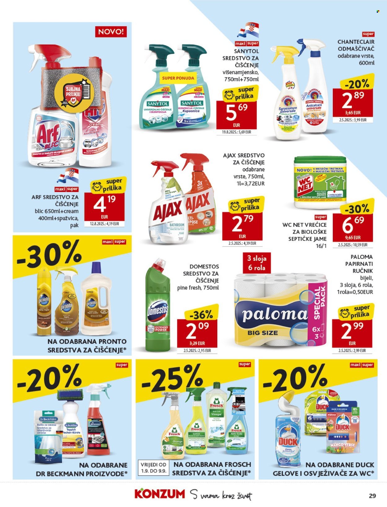 KONZUM katalog - Od srijede 27.08.2025.